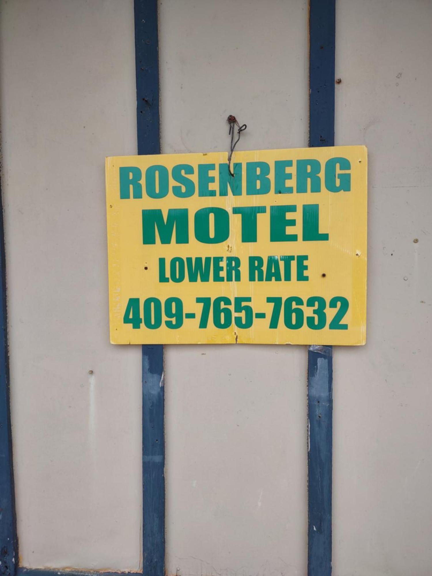 גלווסטון Rosenberg Motel מראה חיצוני תמונה